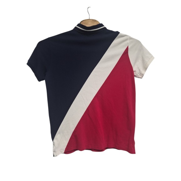 Polo Ralph Lauren Mens Polo Multicolor Big White Pony Size Large 100% Cottom - Picture 3 of 6